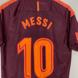 Shop 2017/18 BARCELONA MESSI #10 THIRD SHIRT (M) NIKE, classic football shirts, vintage football shirts & retro soccer jerseys at Cult Kits