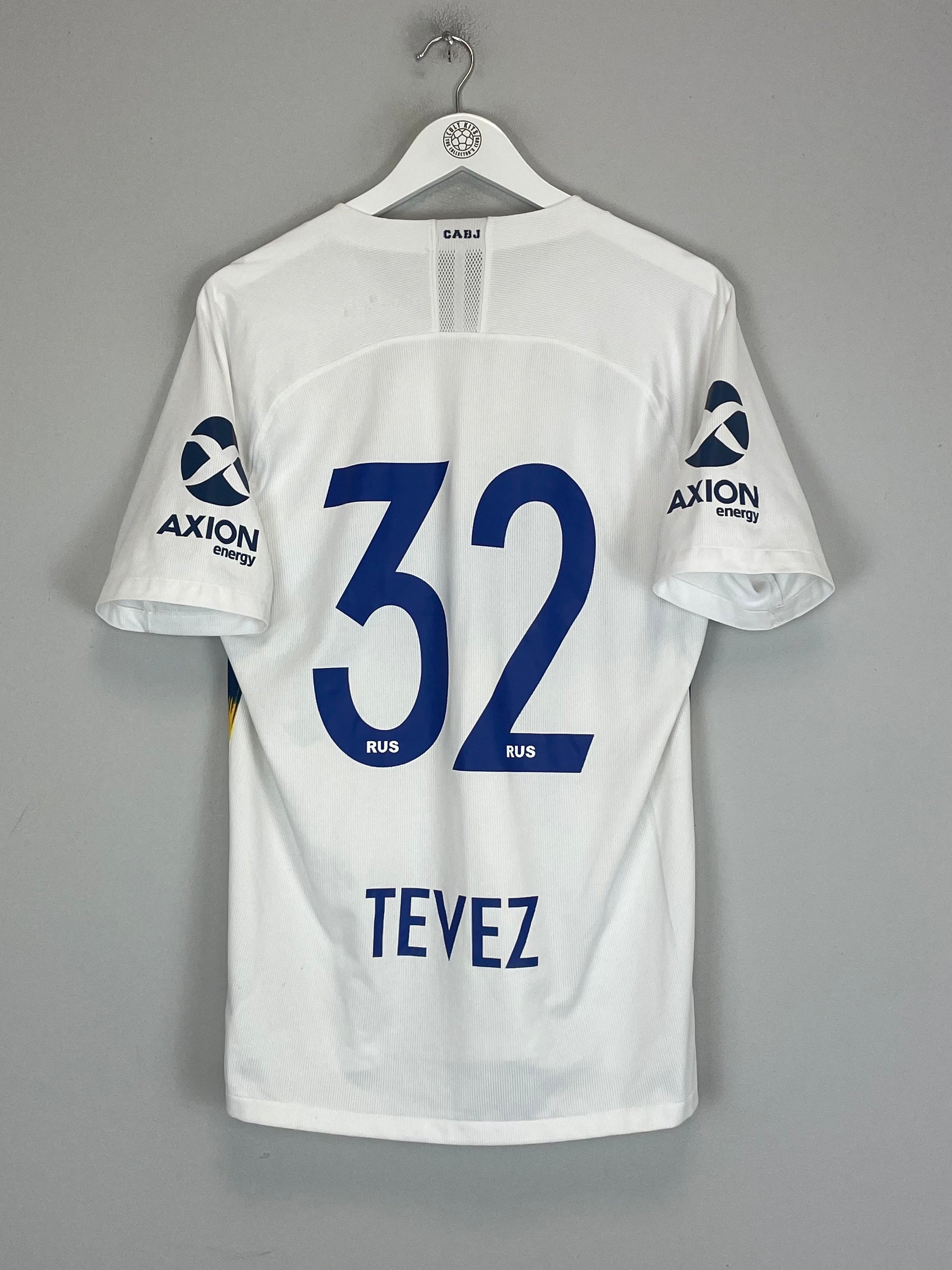 Shop 2018/19 BOCA JUNIORS TEVEZ #32 *AUTHENTIC* AWAY SHIRT (L) NIKE, classic football shirts, vintage football shirts & retro soccer jerseys at Cult Kits