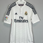 Shop 2014/15 REAL MADRID RONALDO #7 HOME SHIRT (M) ADIDAS, classic football shirts, vintage football shirts & retro soccer jerseys at Cult Kits
