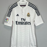 Shop 2014/15 REAL MADRID RONALDO #7 HOME SHIRT (M) ADIDAS, classic football shirts, vintage football shirts & retro soccer jerseys at Cult Kits