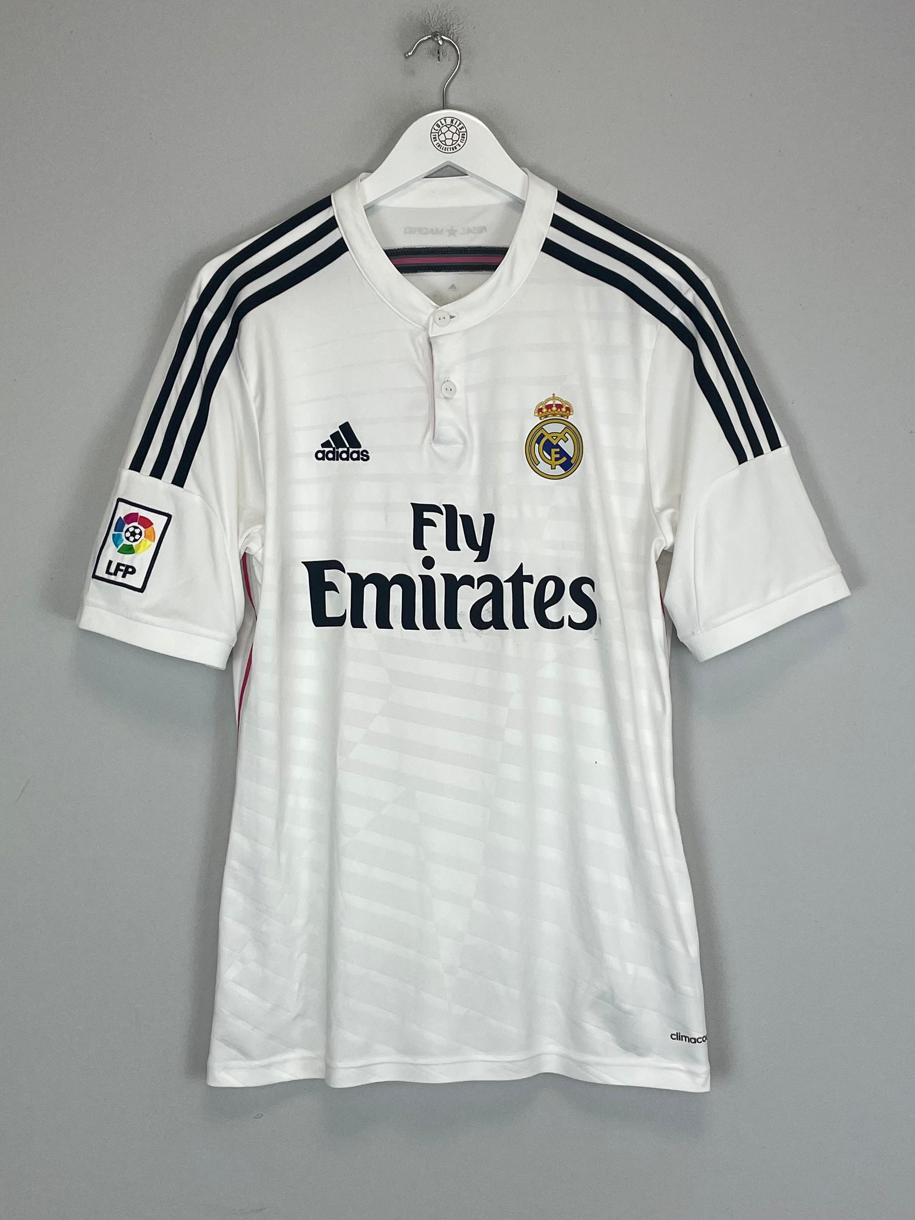 Shop 2014/15 REAL MADRID RONALDO #7 HOME SHIRT (M) ADIDAS, classic football shirts, vintage football shirts & retro soccer jerseys at Cult Kits