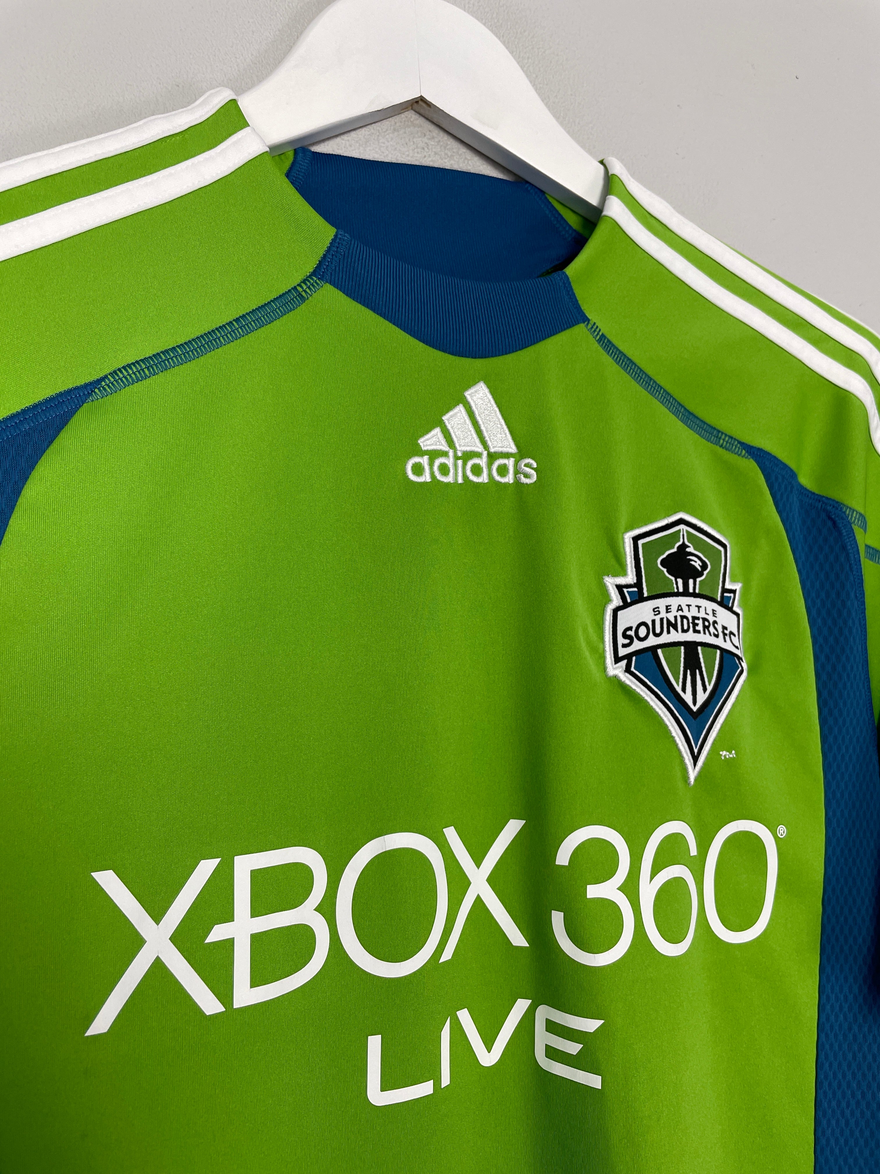 Shop 2009 SEATTLE SOUNDERS KELLER #18 HOME SHIRT (M) ADIDAS, classic football shirts, vintage football shirts & retro soccer jerseys at Cult Kits