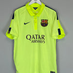 Shop 2014/15 BARCELONA MESSI #10 THIRD SHIRT (L) NIKE, classic football shirts, vintage football shirts & retro soccer jerseys at Cult Kits