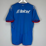 2005/06 CRUZ AZUL HOME SHIRT (L) UMBRO