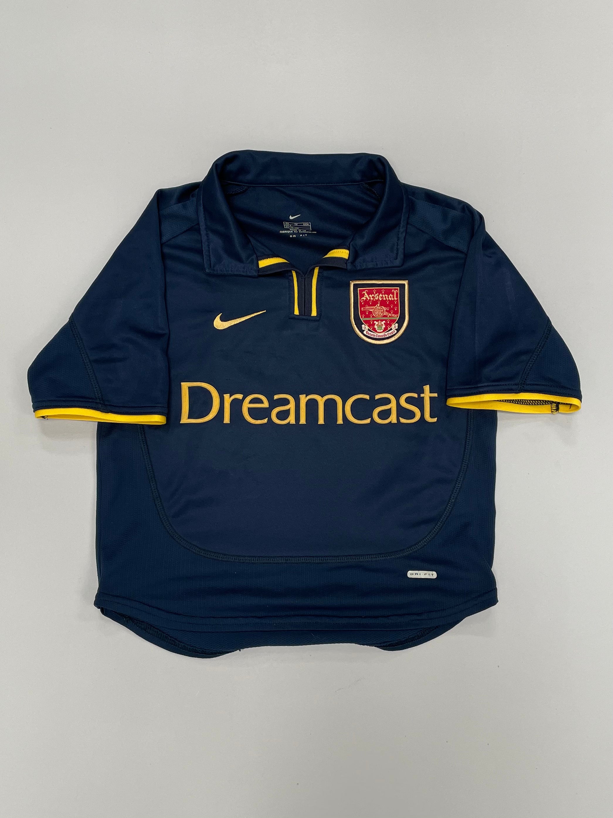 Shop 2000/02 ARSENAL THIRD SHIRT (XS.KIDS) NIKE, classic football shirts, vintage football shirts & retro soccer jerseys at Cult Kits