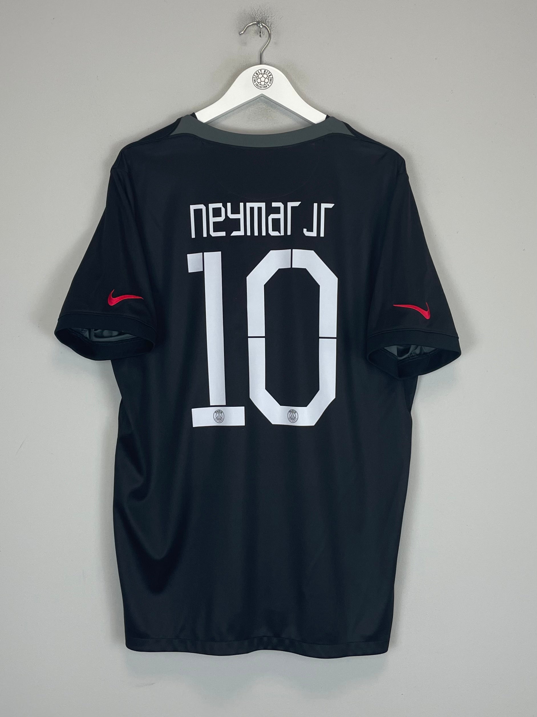 Shop 2021/22 PSG NEYMAR JR THIRD SHIRT (XL) NIKE, classic football shirts, vintage football shirts & retro soccer jerseys at Cult Kits