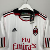 Shop 2010/11 AC MILAN RONALDINHO #80 *BNWT* AWAY SHIRT (L) ADIDAS, classic football shirts, vintage football shirts & retro soccer jerseys at Cult Kits