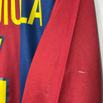 Shop 1998/00 BARCELONA GUARDIOLA #4 HOME SHIRT (L) NIKE, classic football shirts, vintage football shirts & retro soccer jerseys at Cult Kits