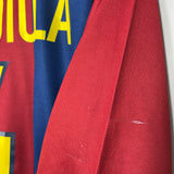 Shop 1998/00 BARCELONA GUARDIOLA #4 HOME SHIRT (L) NIKE, classic football shirts, vintage football shirts & retro soccer jerseys at Cult Kits