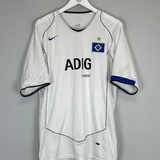 2004/05 HAMBURG HOME SHIRT (L) NIKE