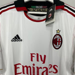 Shop 2010/11 AC MILAN RONALDINHO #80 *BNWT* AWAY SHIRT (L) ADIDAS, classic football shirts, vintage football shirts & retro soccer jerseys at Cult Kits