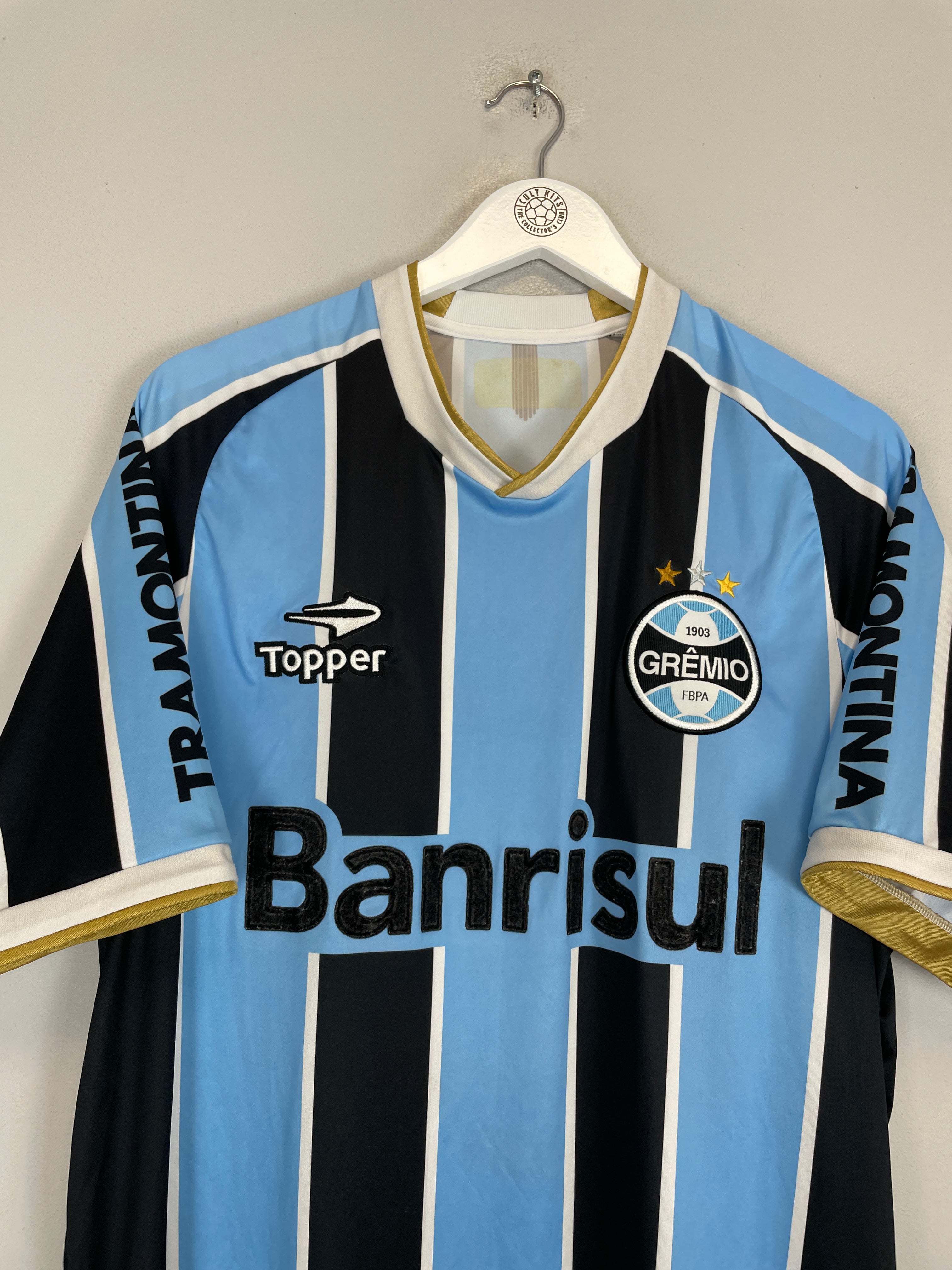 Shop 2013 GREMIO #9 HOME SHIRT (XL) TOPPER, classic football shirts, vintage football shirts & retro soccer jerseys at Cult Kits
