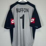 2002/03 JUVENTUS BUFFON #1 GK SHIRT (XL) LOTTO