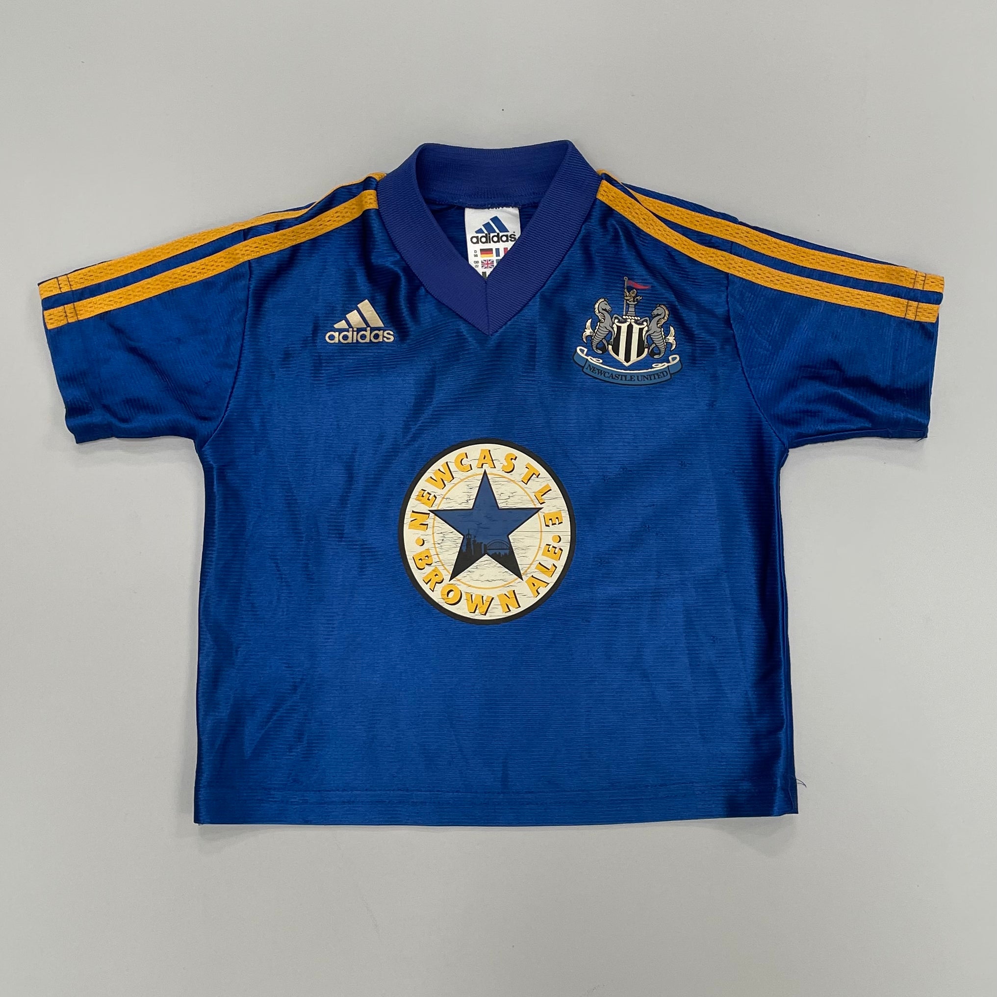 Shop 1998/99 NEWCASTLE UNITED AWAY SHIRT (3YRS) ADIDAS, classic football shirts, vintage football shirts & retro soccer jerseys at Cult Kits