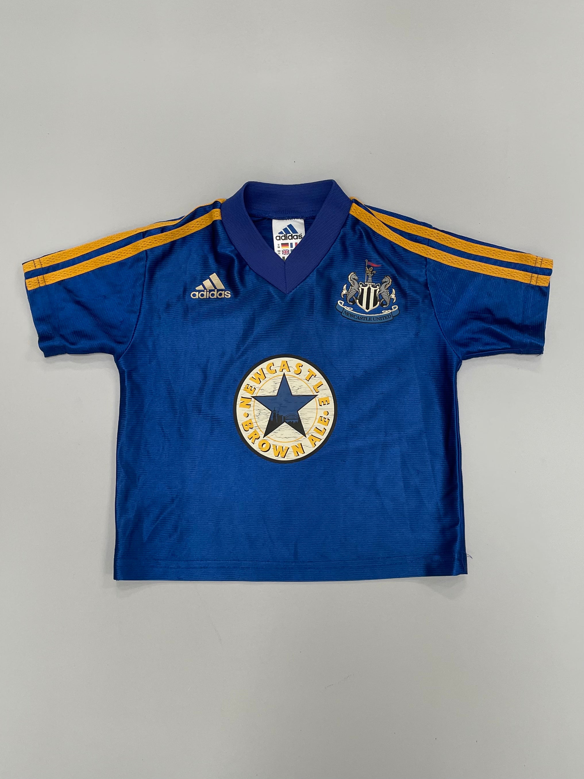 Shop 1998/99 NEWCASTLE UNITED AWAY SHIRT (3YRS) ADIDAS, classic football shirts, vintage football shirts & retro soccer jerseys at Cult Kits