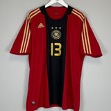2008/09 GERMANY BALLACK #13 AWAY SHIRT (XL) ADIDAS