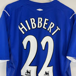Shop 2004/05 EVERTON HIBBERT #22 HOME SHIRT (XL) PUMA, classic football shirts, vintage football shirts & retro soccer jerseys at Cult Kits