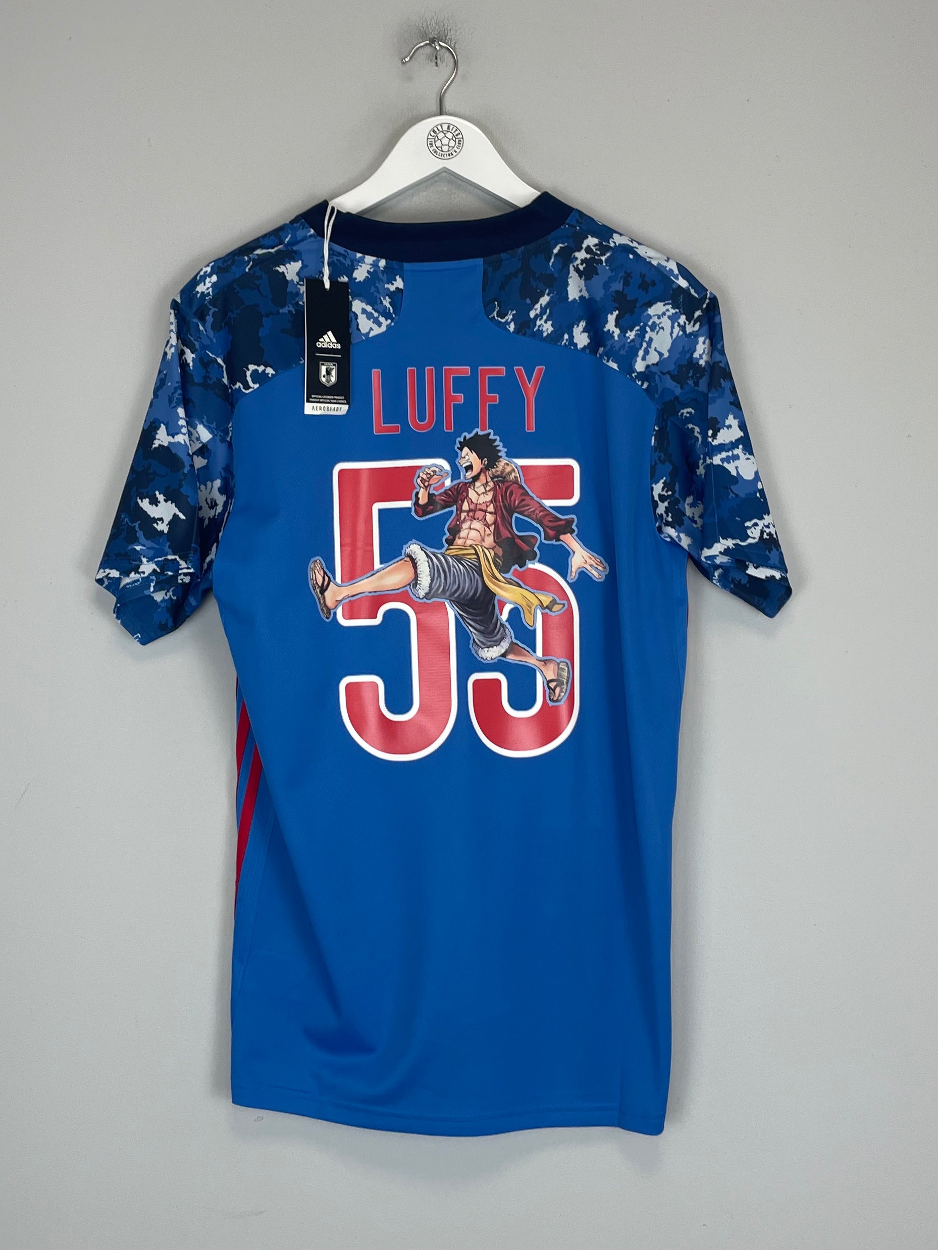 Shop 2020/21 JAPAN LUFFY #55 *BNWT* HOME SHIRT (L) ADIDAS, classic football shirts, vintage football shirts & retro soccer jerseys at Cult Kits