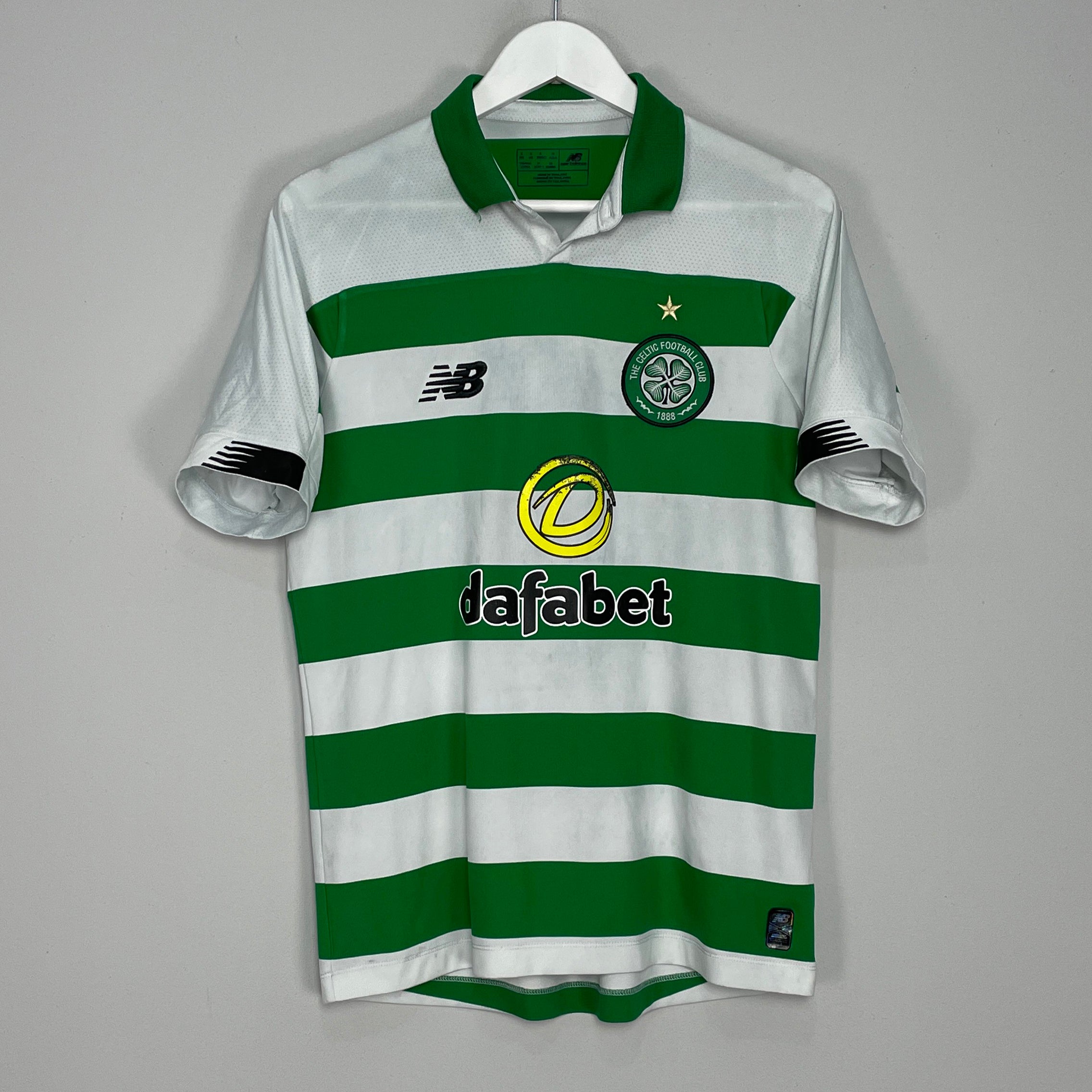 Shop 2019/20 CELTIC HOME SHIRT (S) NEW BALANCE, classic football shirts, vintage football shirts & retro soccer jerseys at Cult Kits