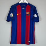2016/17 BARCELONA MESSI #10 HOME SHIRT (M) NIKE