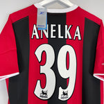 Shop 2003/04 MANCHESTER CITY ANELKA #39 *BNWT* AWAY SHIRT (M) REEBOK, classic football shirts, vintage football shirts & retro soccer jerseys at Cult Kits