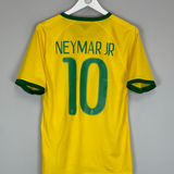 2014/15 BRAZIL NEYMAR JR #10 HOME SHIRT (S) NIKE