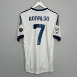 2012/13 REAL MADRID RONALDO #7 HOME SHIRT (M) ADIDAS