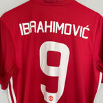 Shop 2016/17 MANCHESTER UNITED IBRAHIMOVIC #9 HOME SHIRT (L) ADIDAS, classic football shirts, vintage football shirts & retro soccer jerseys at Cult Kits