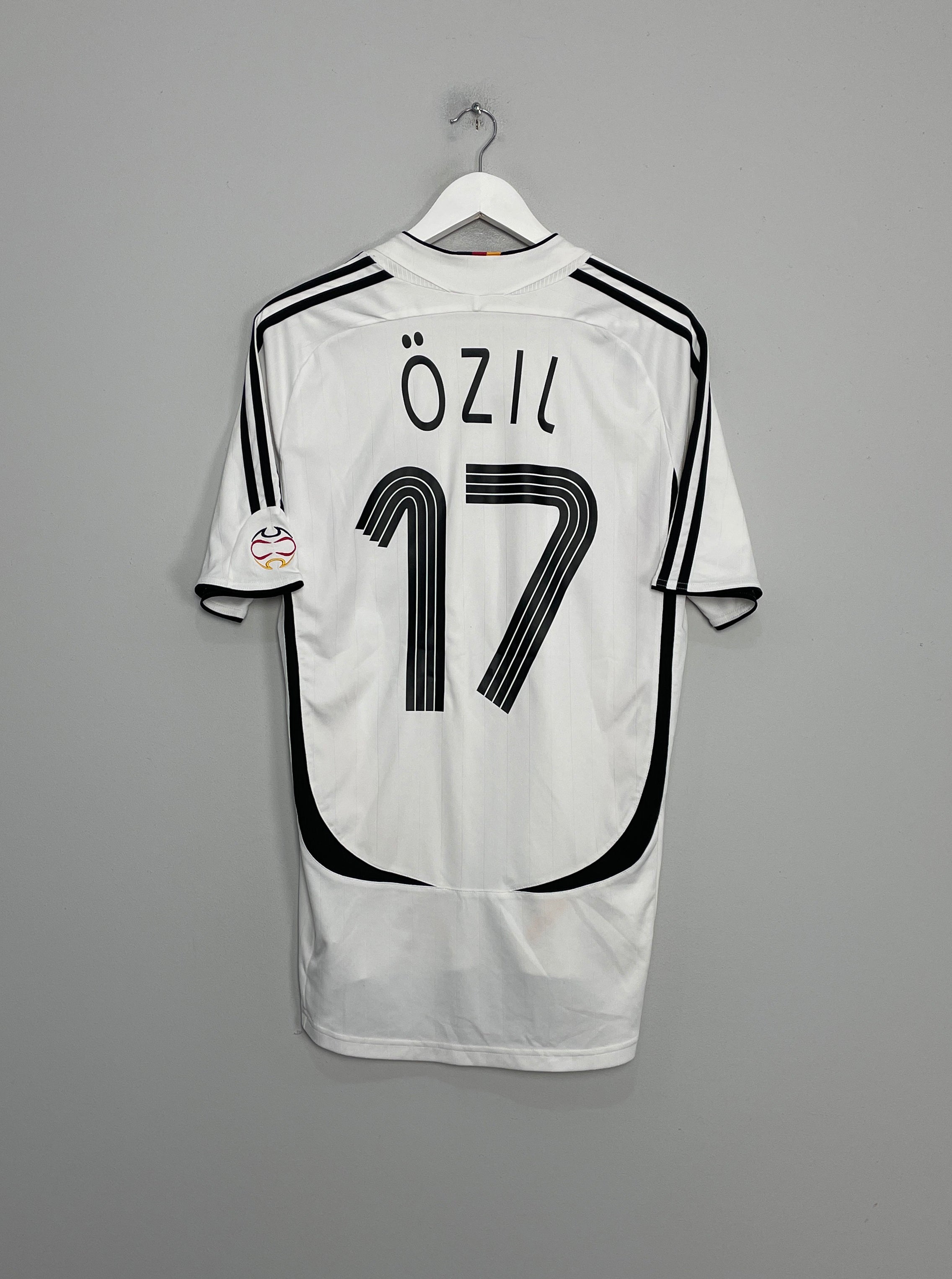 Shop 2005/07 GERMANY OZIL #17 HOME SHIRT (M) ADIDAS, classic football shirts, vintage football shirts & retro soccer jerseys at Cult Kits