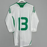 2008/09 MEXICO #13 *SQUAD SIGNED* PLAYER ISSUE AWAY SHIRT (L) ADIDAS