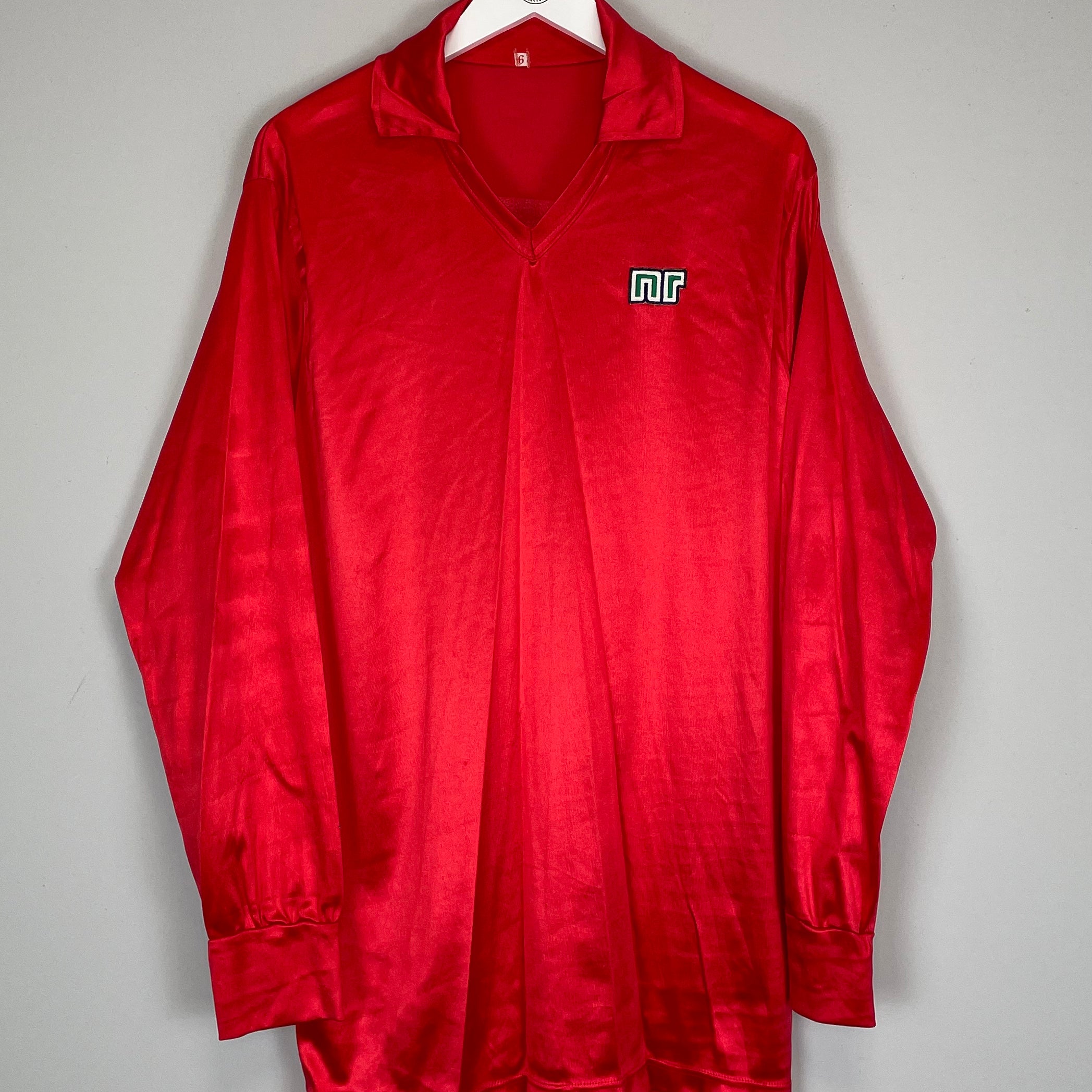 Shop 1990'S ENNERE #8 L/S TEMPLATE SHIRT (XXL), classic football shirts, vintage football shirts & retro soccer jerseys at Cult Kits