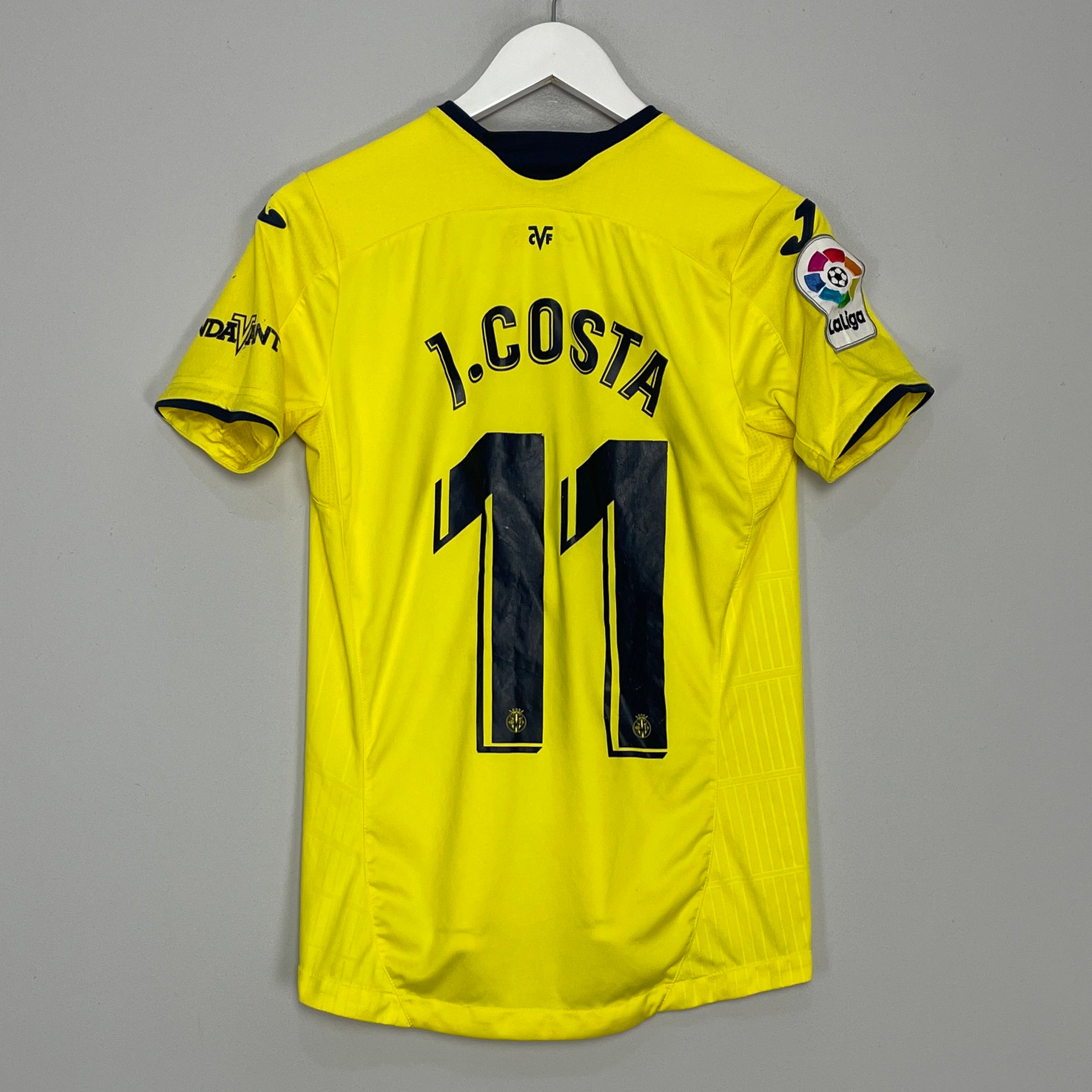 Shop 2018/19 VILLAREAL J.COSTA #11 HOME SHIRT (S) JOMA, classic football shirts, vintage football shirts & retro soccer jerseys at Cult Kits
