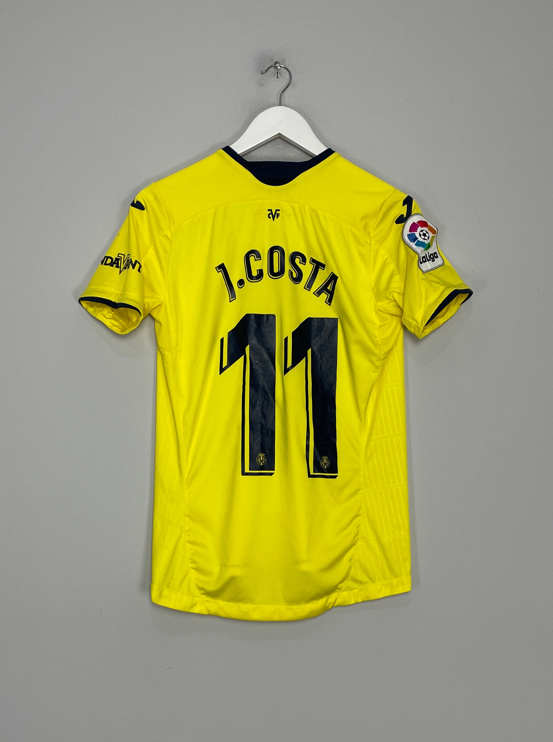Shop 2018/19 VILLAREAL J.COSTA #11 HOME SHIRT (S) JOMA, classic football shirts, vintage football shirts & retro soccer jerseys at Cult Kits