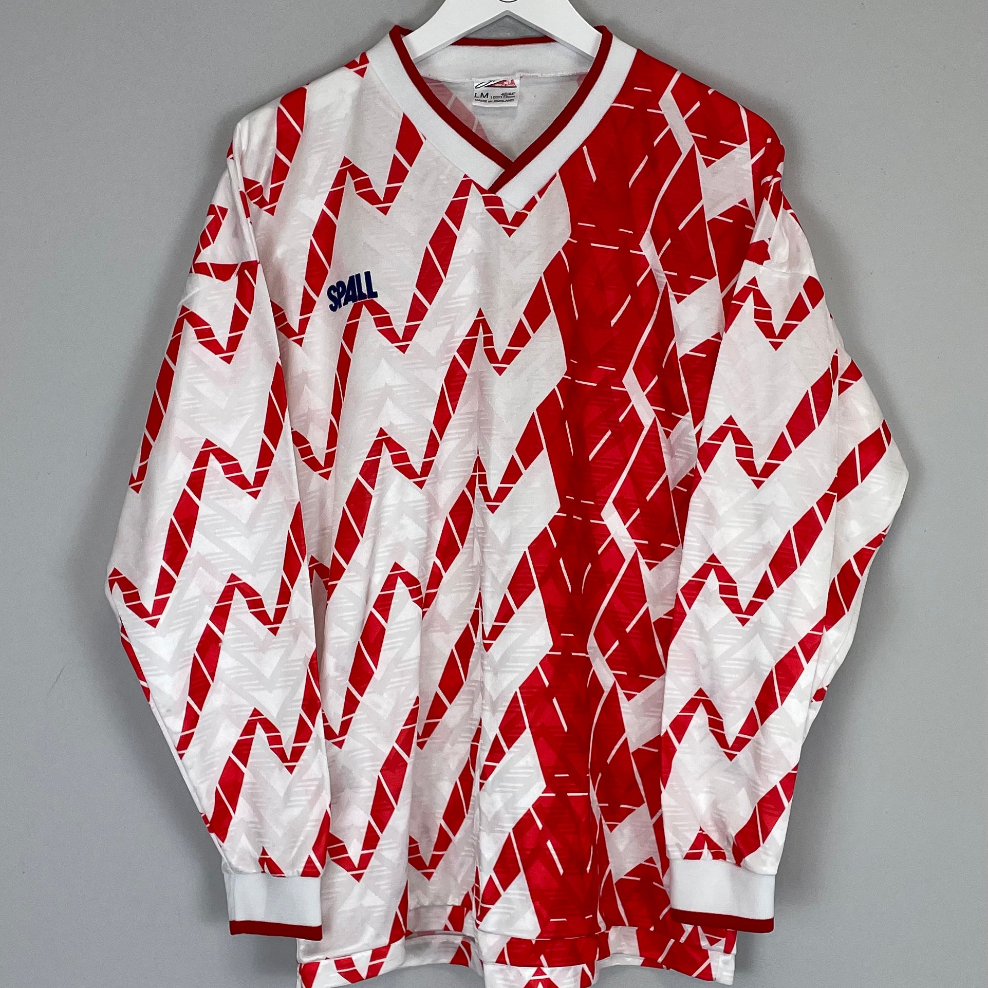 Shop 1990'S SPALL L/S TEMPLATE SHIRT (L), classic football shirts, vintage football shirts & retro soccer jerseys at Cult Kits