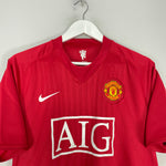 Shop 2007/09 MANCHESTER UNITED RONALDO #7 HOME SHIRT (L) NIKE, classic football shirts, vintage football shirts & retro soccer jerseys at Cult Kits