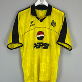 1997/98 REAL ESPANA HOME SHIRT (M) JOMA