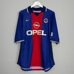 Shop 2000/01 PSG ANELKA #9 HOME SHIRT (XL) NIKE, classic football shirts, vintage football shirts & retro soccer jerseys at Cult Kits