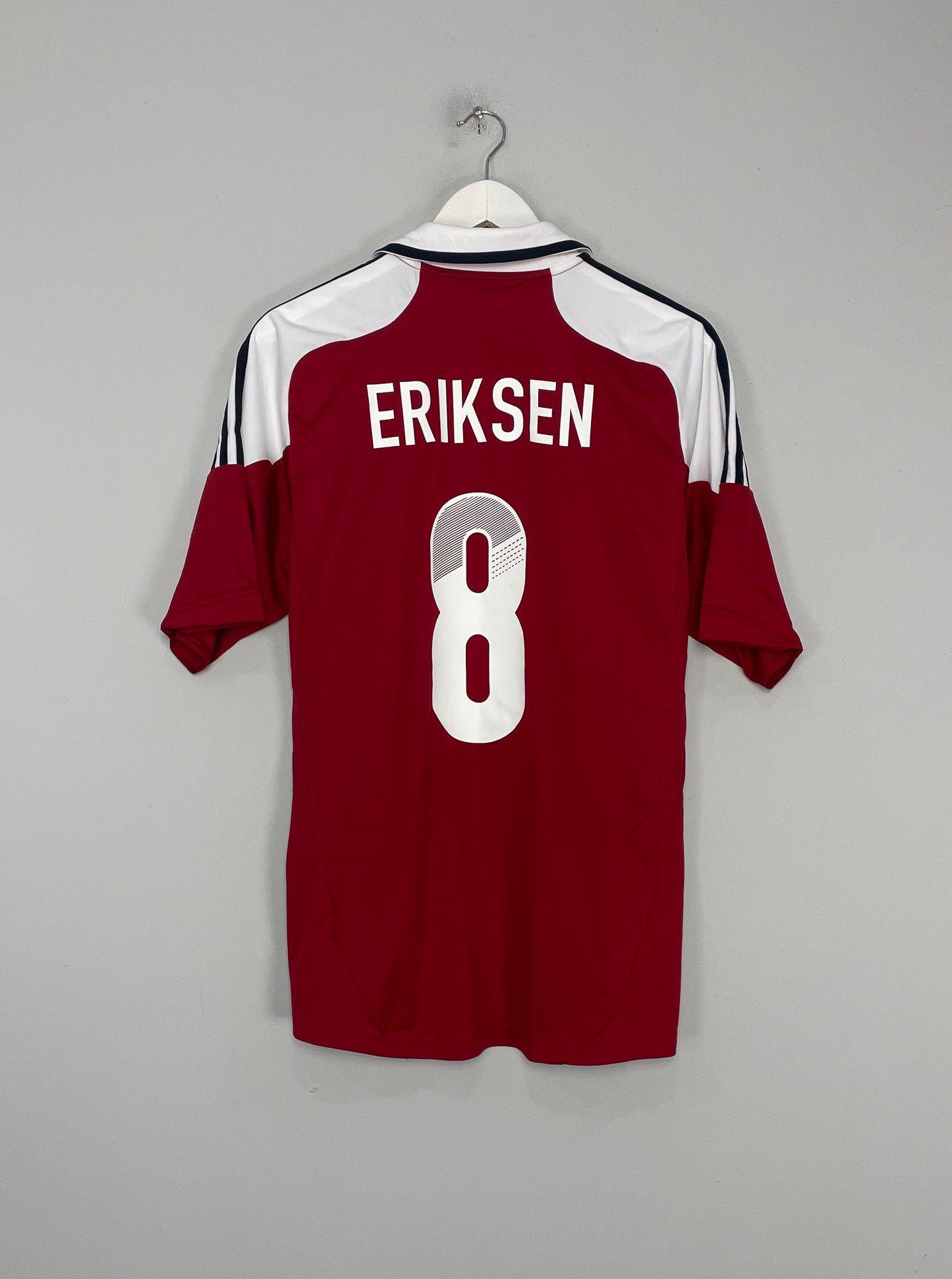 2012/13 DENMARK ERIKSEN #8 HOME SHIRT (M) ADIDAS