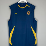 Buy 2004/06 CLUB AMERICA TRAINING VEST (XL) NIKE ~ Free worldwide shipping available ~ Authentic Vintage Football Shirts from Cult Kits