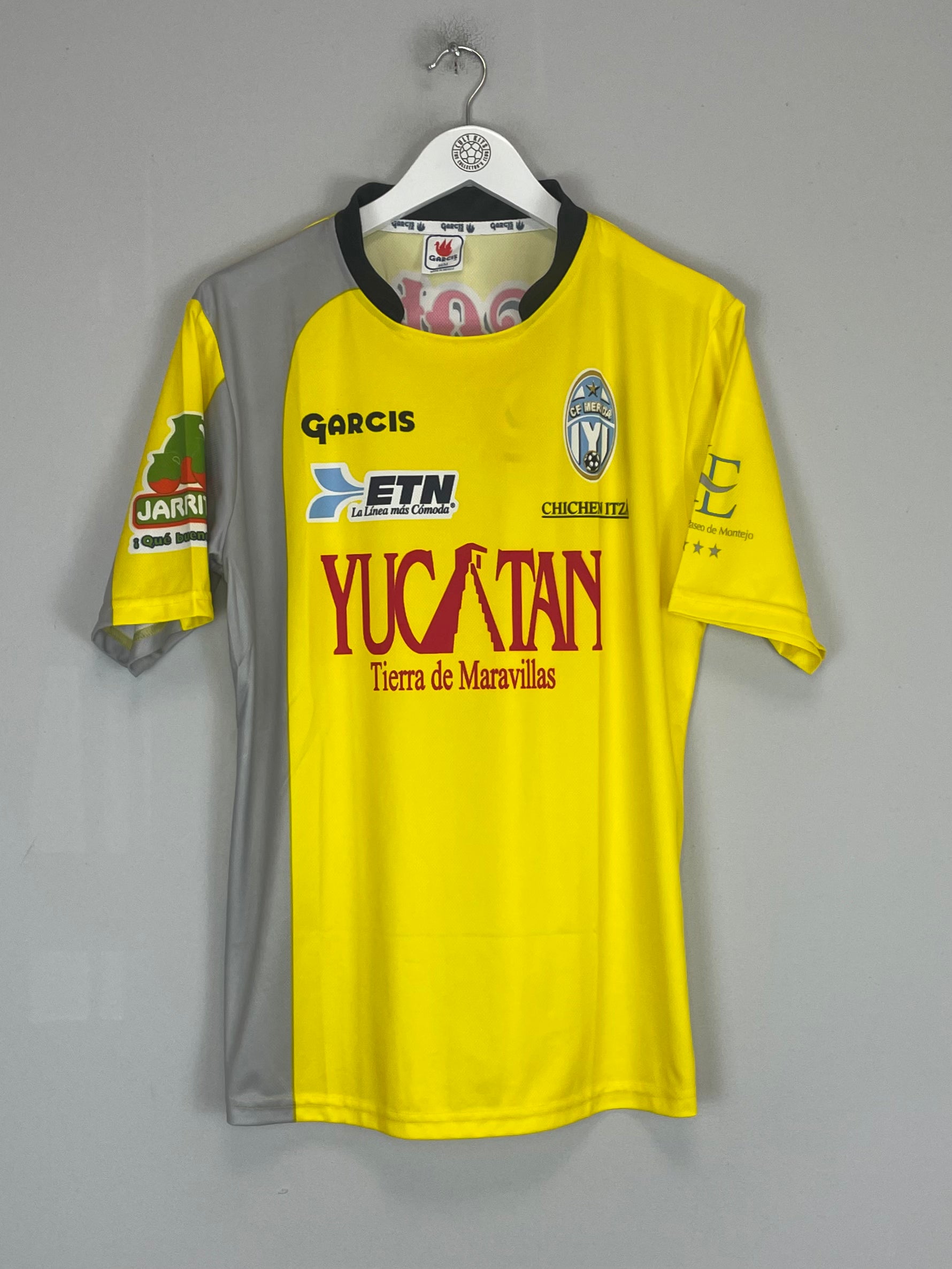 Shop 2011/12 CF MERIDA AWAY SHIRT (M) GARCIS, classic football shirts, vintage football shirts & retro soccer jerseys at Cult Kits