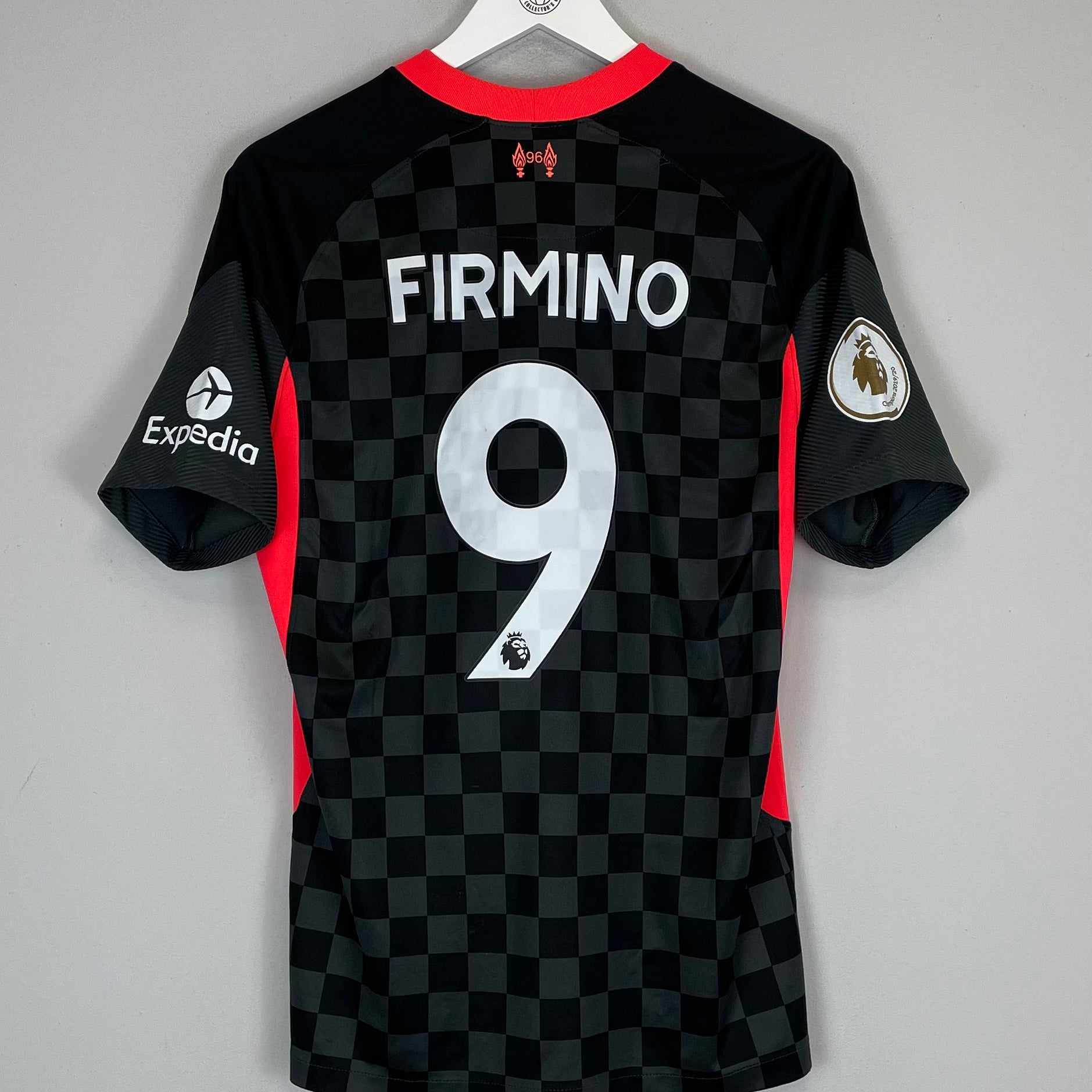 Shop 2020/21 LIVERPOOL FIRMINO #9 THIRD SHIRT (M) NIKE, classic football shirts, vintage football shirts & retro soccer jerseys at Cult Kits