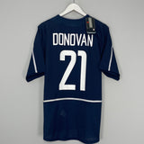 2002 USA DONOVAN #21 *BNWT* AWAY SHIRT (L) NIKE