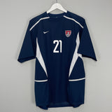 2002 USA DONOVAN #21 *BNWT* AWAY SHIRT (L) NIKE