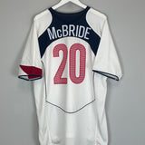 2004/06 USA MCBRIDE #20 HOME SHIRT (XL) NIKE