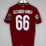 2018/19 LIVERPOOL ALEXANDER-ARNOLD #66 C/L HOME SHIRT (S) NEW BALANCE