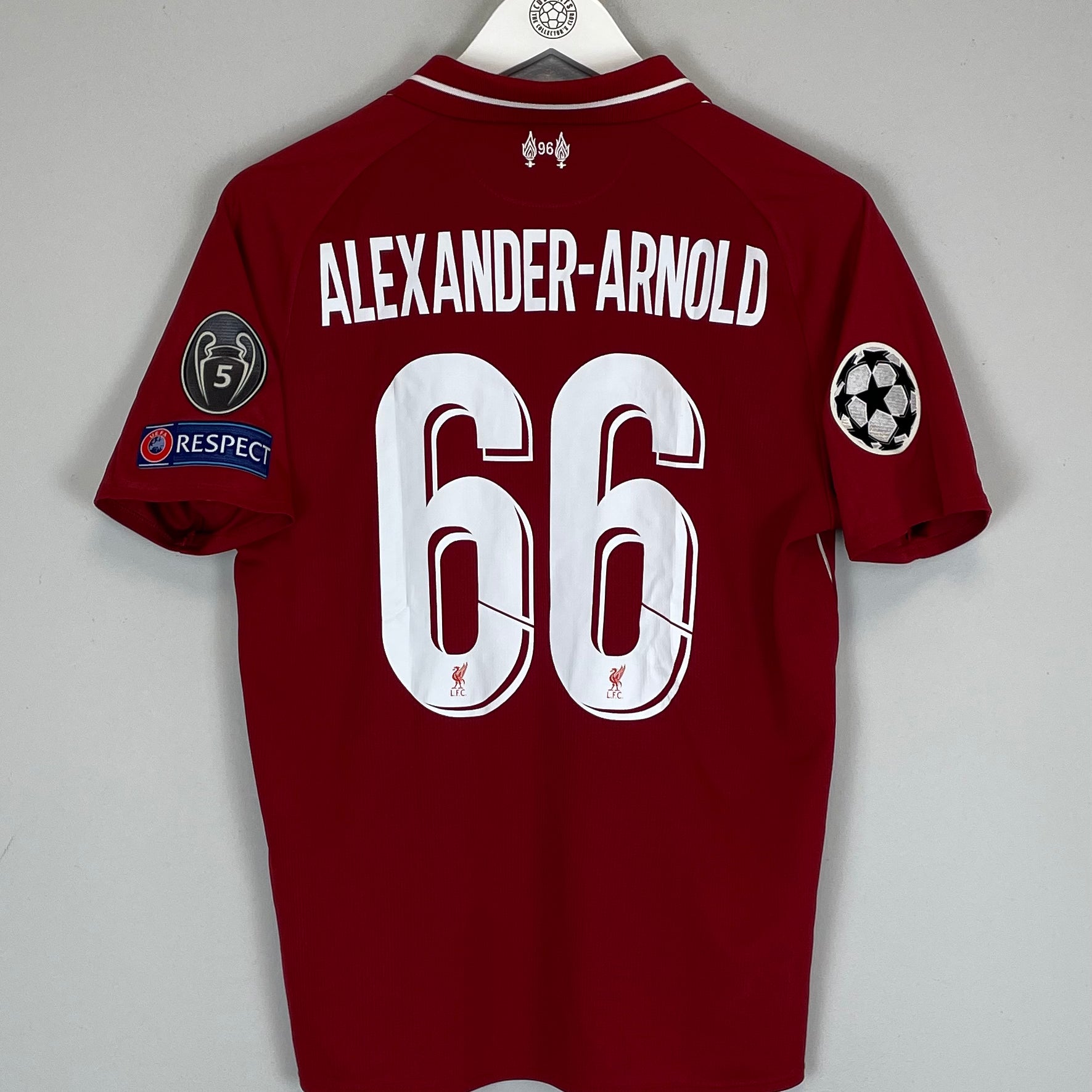 Shop 2018/19 LIVERPOOL ALEXANDER-ARNOLD #66 C/L HOME SHIRT (S) NEW BALANCE, classic football shirts, vintage football shirts & retro soccer jerseys at Cult Kits