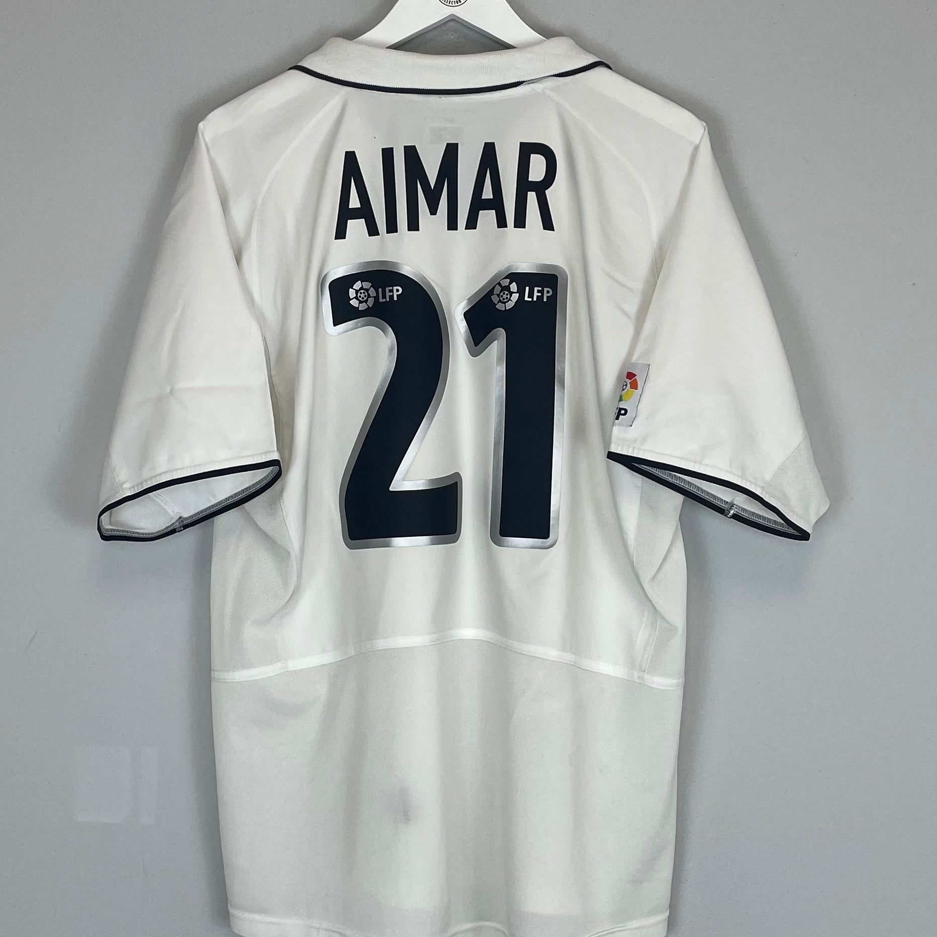 2002/03 VALENCIA AIMAR #21 HOME SHIRT (L) NIKE – Cult Kits