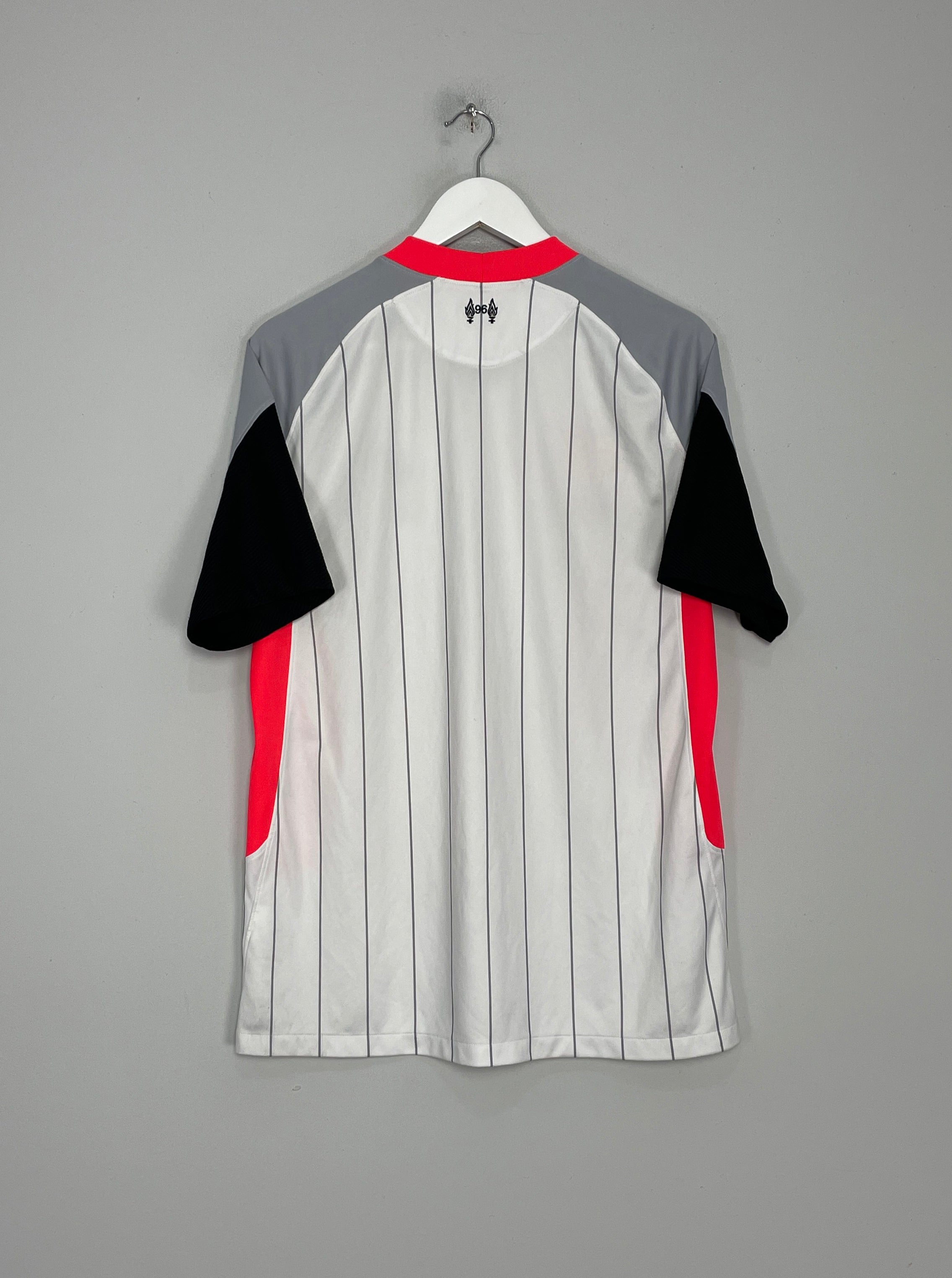 Shop 2020/21 LIVERPOOL TRAINING SHIRT (L) NIKE, classic football shirts, vintage football shirts & retro soccer jerseys at Cult Kits