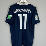 Shop 2014/15 FRANCE GRIEZMANN #11 HOME SHIRT (L) NIKE, classic football shirts, vintage football shirts & retro soccer jerseys at Cult Kits