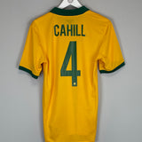 2014/15 AUSTRALIA CAHILL #4 HOME SHIRT (S) NIKE